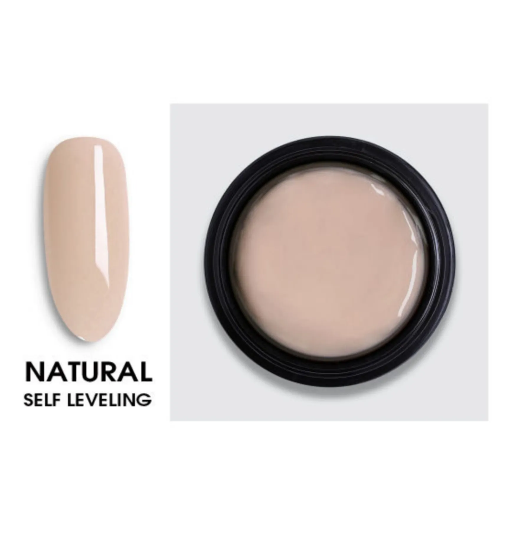 Builder Gel Natural (self-leveling)