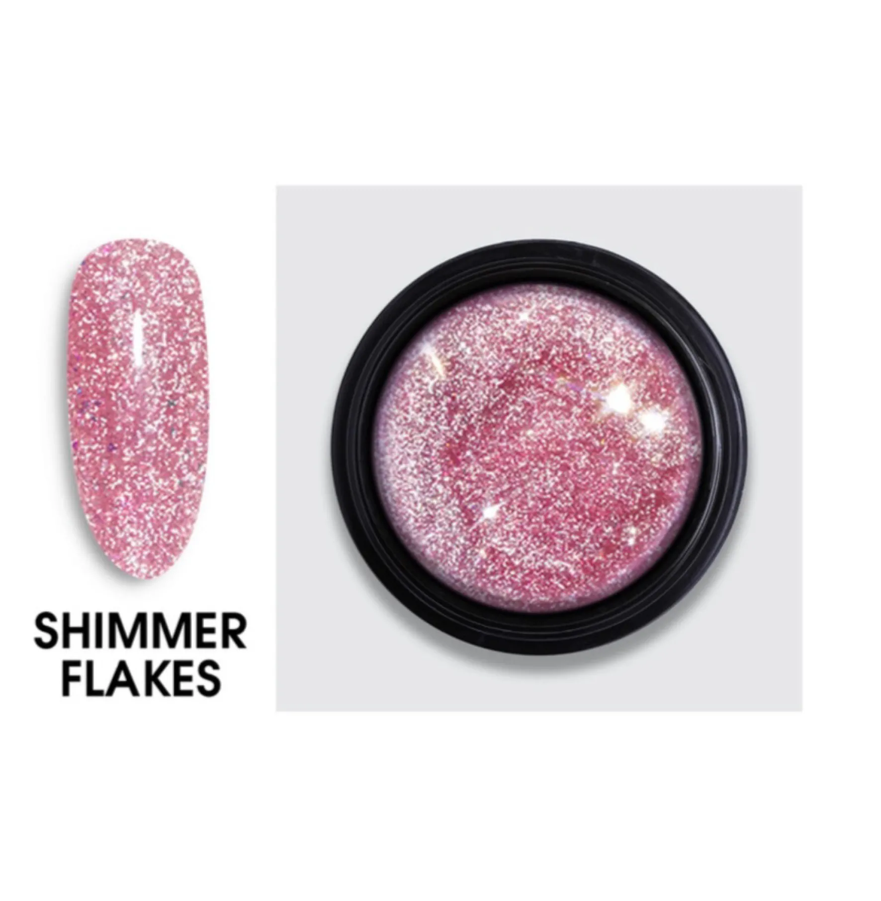 Builder Gel Shimmer Flakes