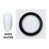 Builder Gel White Glitter