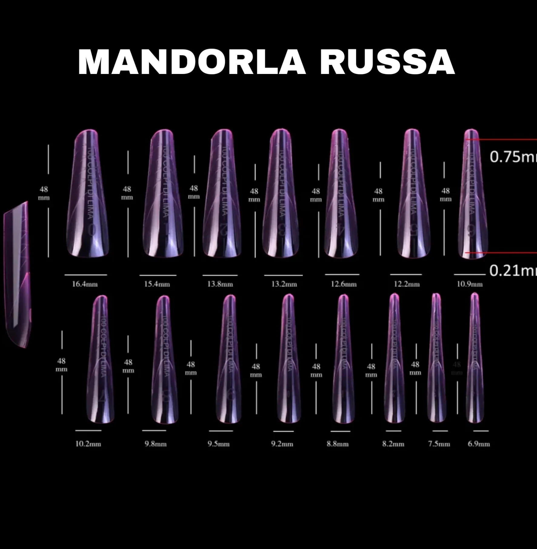 Easy Smile Mandorla Russa
