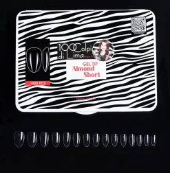 Soft Gel Tip Almond Short (1.000 pz)