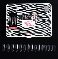 Soft Gel Tip Stiletto Medium (800 pz)