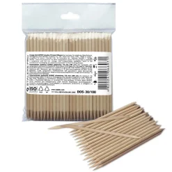 Staleks Pro 110 mm Bastoncini Legno Arancio – 100 pz